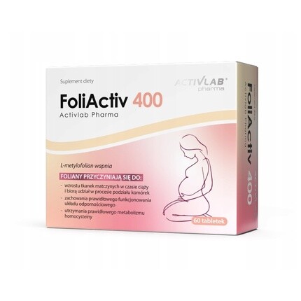 Фолиактив 400 - 60 таблеток Activlab Pharma
Фолиактив 400 - 60 таблеток Activlab Pharma