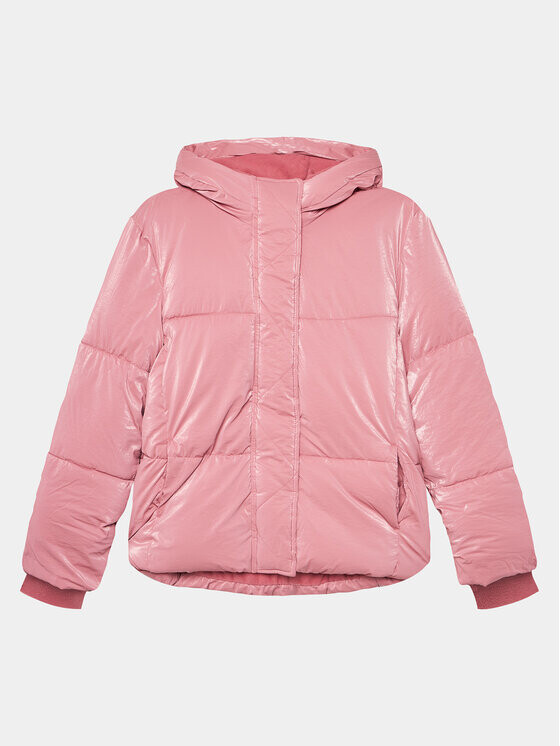 Пуховик стандартного кроя Gap, розовый 
Пуховик стандартного кроя Gap, розовый
