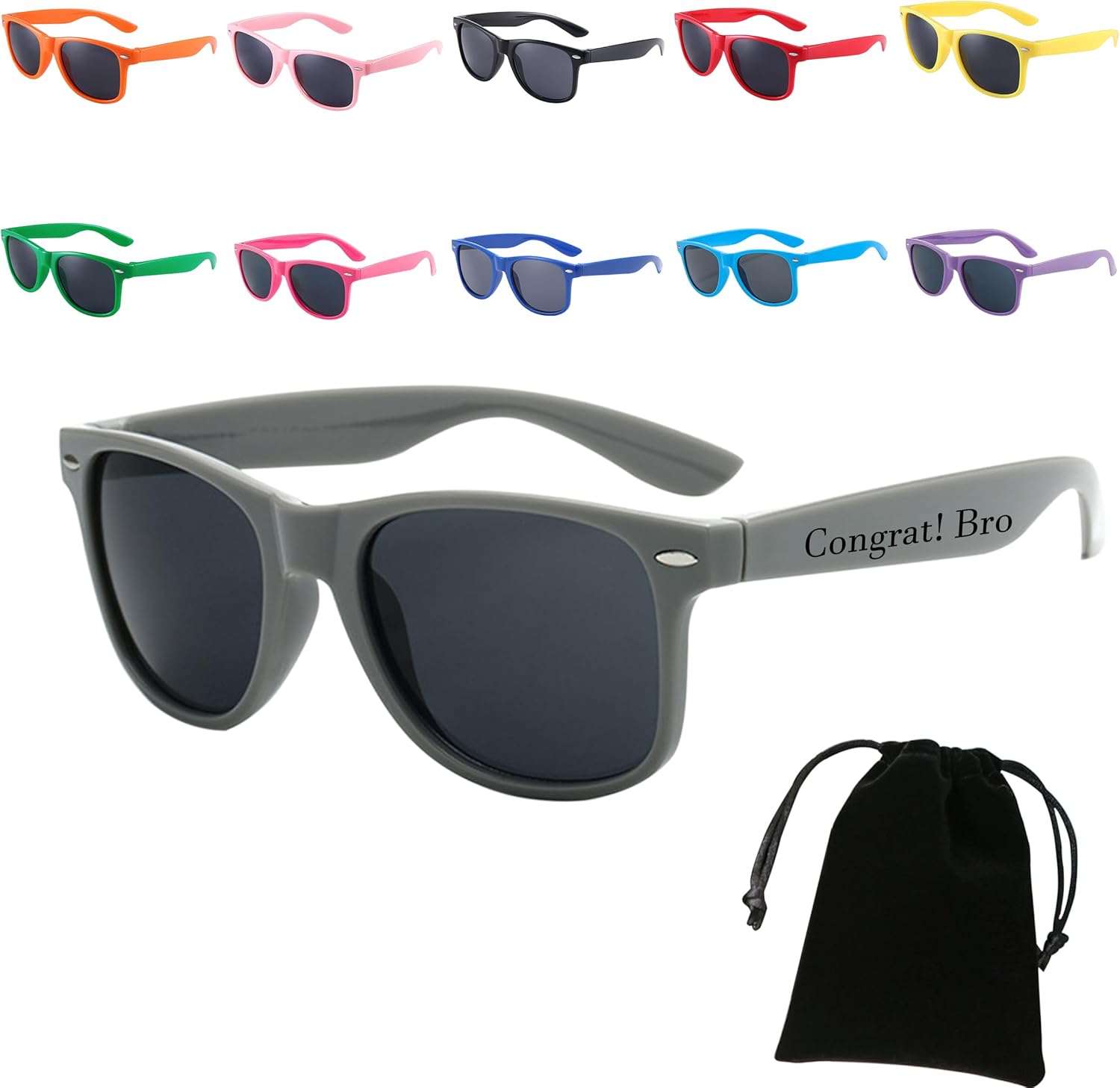 Персонализированные солнцезащитные очки для мальчишника, оптовые заказы солнцезащитных очков на заказ для гостей, индивидуальные солнцезащитные очки для свадьбы, дня рождения, школы в подарок DFDG, Grey
Персонализированные солнцезащитные очки для мальчишника, оптовые заказы солнцезащитных очков на заказ для гостей, индивидуальные солнцезащитные очки для свадьбы, дня рождения, школы в подарок DFDG, Grey