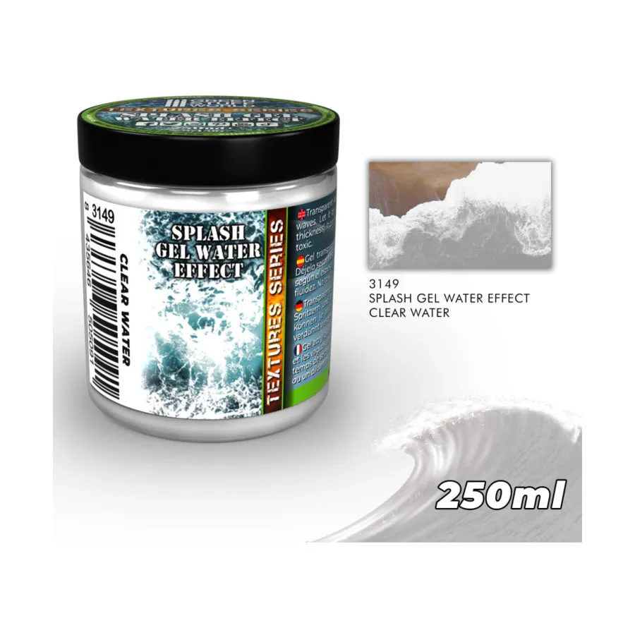 Гель с эффектом воды - прозрачный, Paint - Water Effects - Water Gel (Green Stuff World)
Гель с эффектом воды - прозрачный, Paint - Water Effects - Water Gel (Green Stuff World)