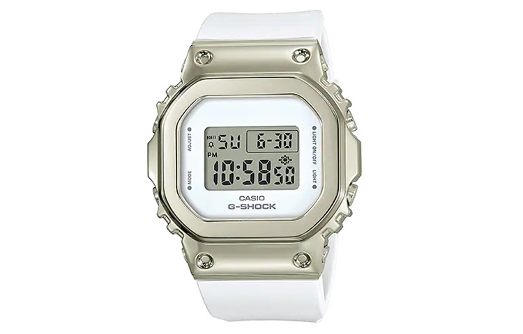 Женские часы Full Metal Series белые GM-S5600G-7JF CASIO
Женские часы Full Metal Series белые GM-S5600G-7JF CASIO