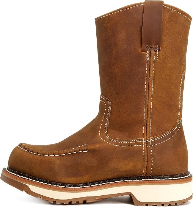 Мужские ботинки King Welt Lasso, размер 11, двойная плотная подошва, мокасиновый носок, противоскользящие, из цельной кожи - табачного цвета Generic
Мужские ботинки King Welt Lasso, размер 11, двойная плотная подошва, мокасиновый носок, противоскользящие, из цельной кожи - табачного цвета Generic