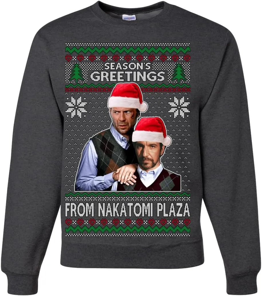 Wild Bobby Season's Greeting From Nakatomi Plaza свитшот с рождественским принтом
Wild Bobby Season's Greeting From Nakatomi Plaza свитшот с рождественским принтом