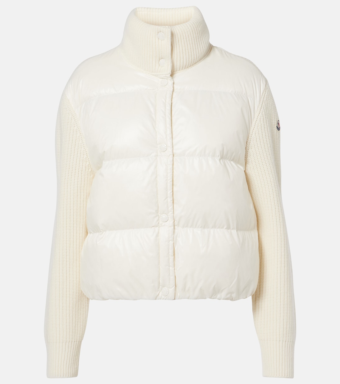 Кардиган из натуральной шерсти с нижними панелями Moncler, 0 - Creme
Кардиган из натуральной шерсти с нижними панелями Moncler, 0 - Creme