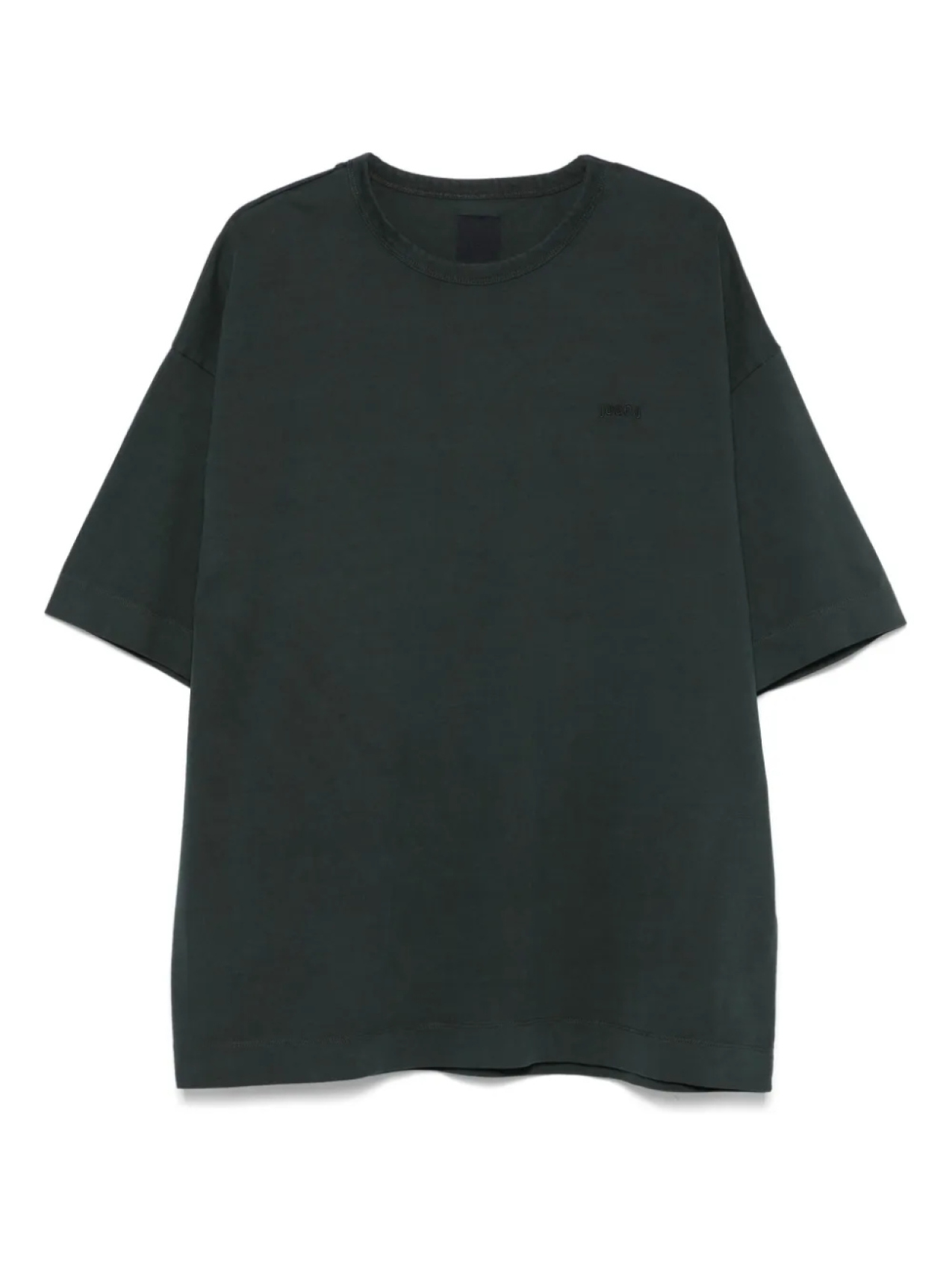 Футболка с вышитым логотипом Juun.J, зеленый
Футболка с вышитым логотипом Juun.J, зеленый