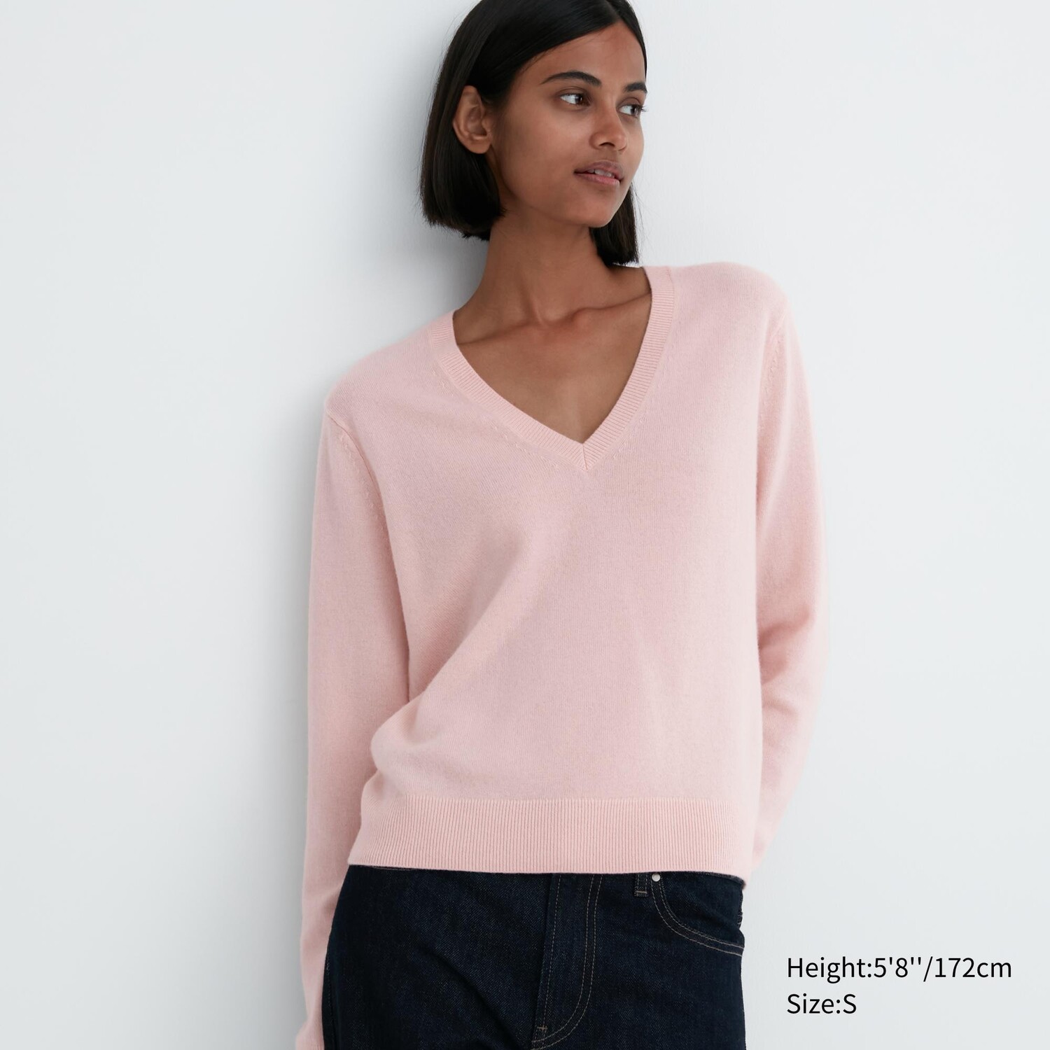 Джемпер Uniqlo женский кашемировый с v-образным вырезом, розовый
Джемпер Uniqlo женский кашемировый с v-образным вырезом, розовый