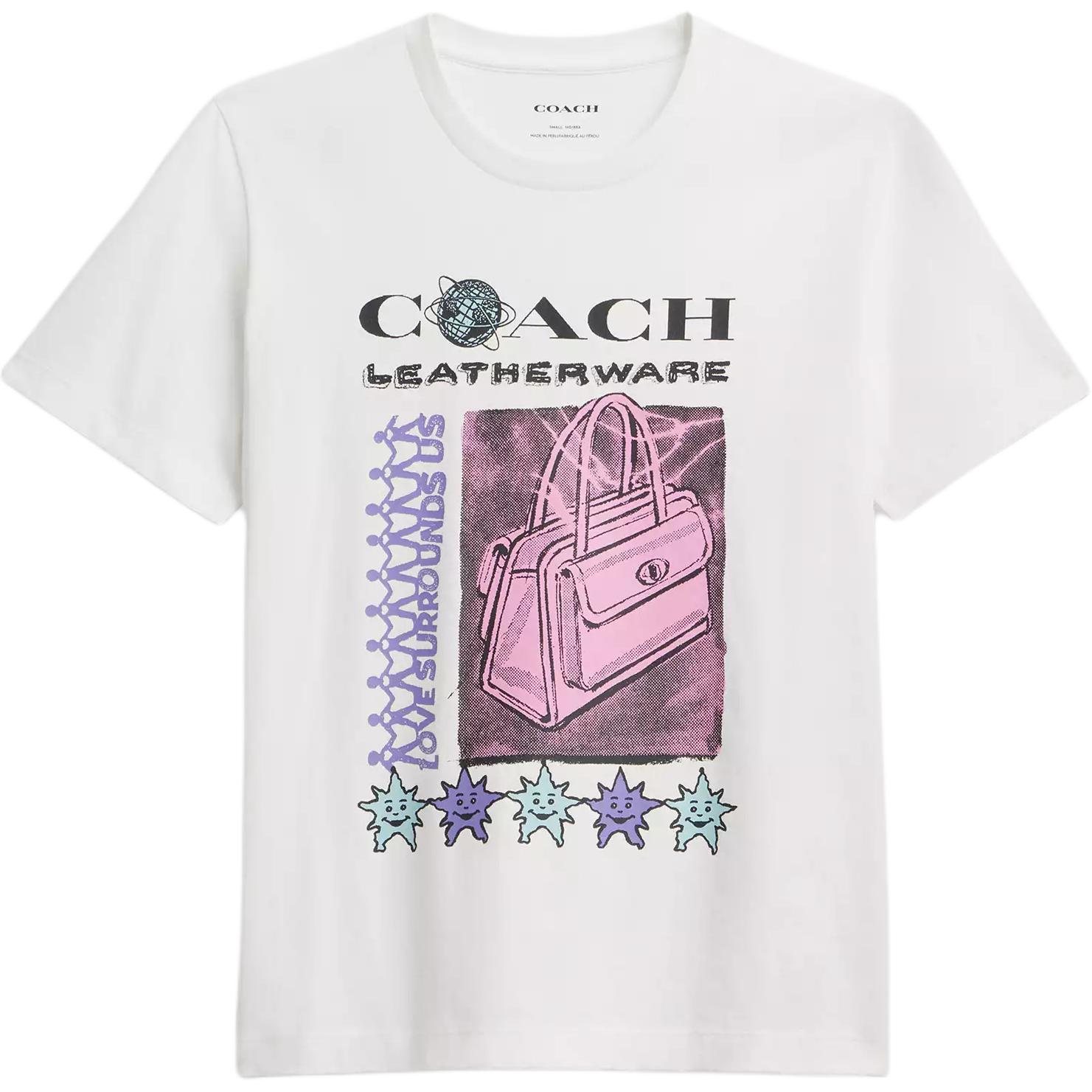 Футболка Regular Fitted женская COACH, белый
Футболка Regular Fitted женская COACH, белый