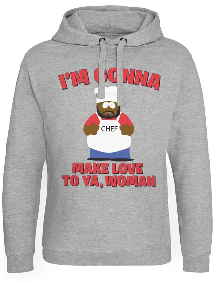 South Park Худи "I'm Gonna Make Love To Ya" серого цвета
South Park Худи "I'm Gonna Make Love To Ya" серого цвета