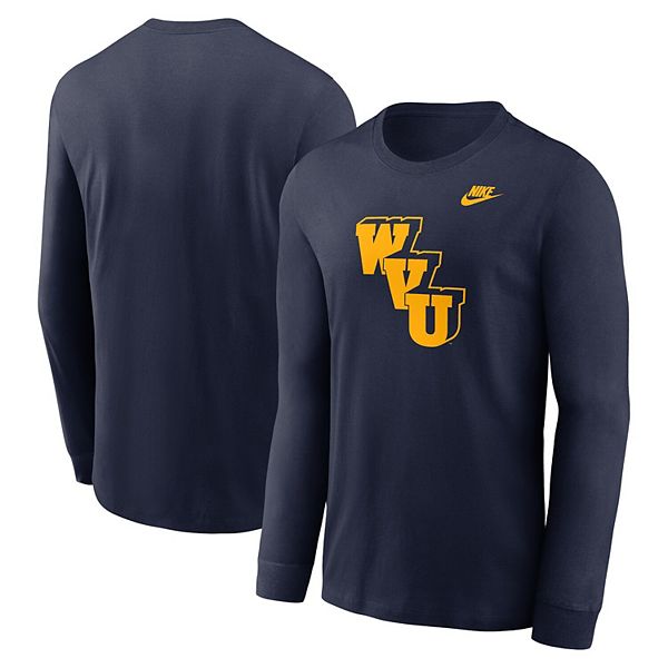 Мужская футболка с длинным рукавом navy West Virginia Mountaineers Legacy Primary Logo Nike
Мужская футболка с длинным рукавом navy West Virginia Mountaineers Legacy Primary Logo Nike