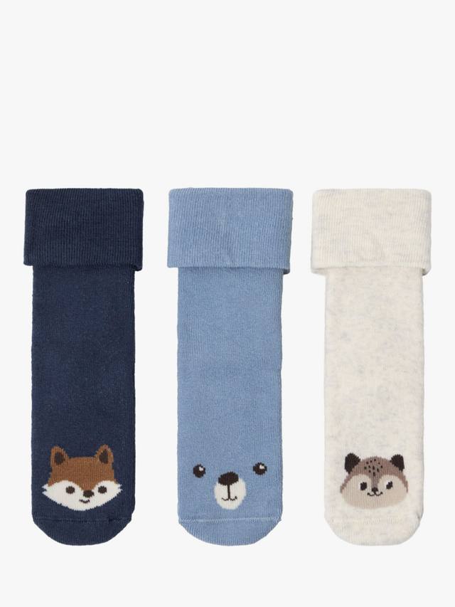 Детские носки из хлопковой смеси с животными Lindex, Pack of 3, Light Dusty Blue
Детские носки из хлопковой смеси с животными Lindex, Pack of 3, Light Dusty Blue