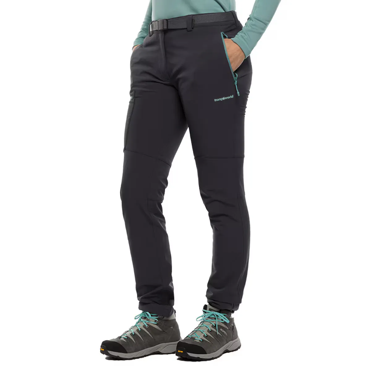 Женские длинные брюки Parana Trangoworld, антрацит
Женские длинные брюки Parana Trangoworld, антрацит