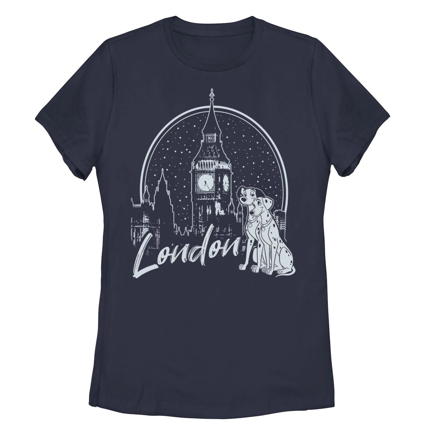 Детская футболка Disney с рисунком «101 далматинец Понго и Пердита в Лондоне» Disney 
Детская футболка Disney с рисунком «101 далматинец Понго и Пердита в Лондоне» Disney