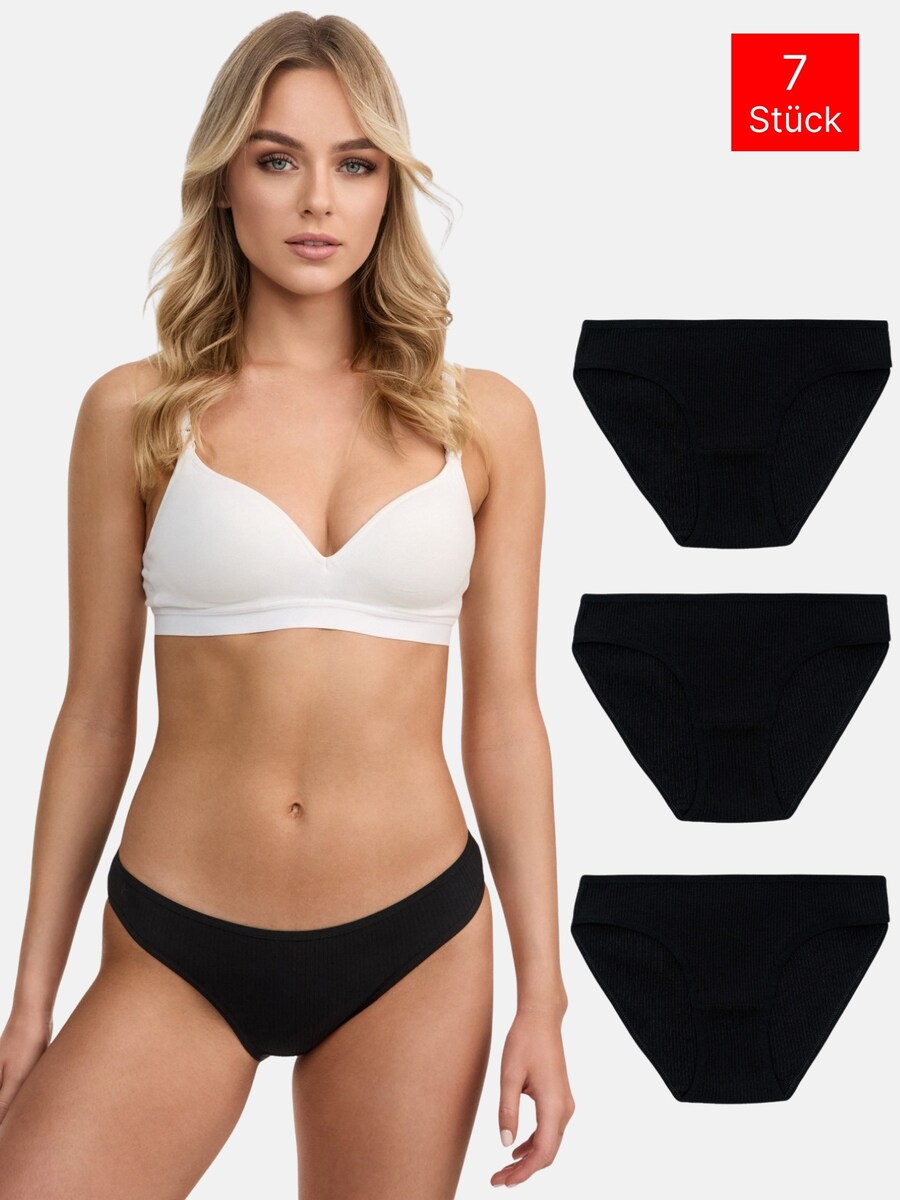 Трусики Tazzio 3er-Pack F941, черный
Трусики Tazzio 3er-Pack F941, черный