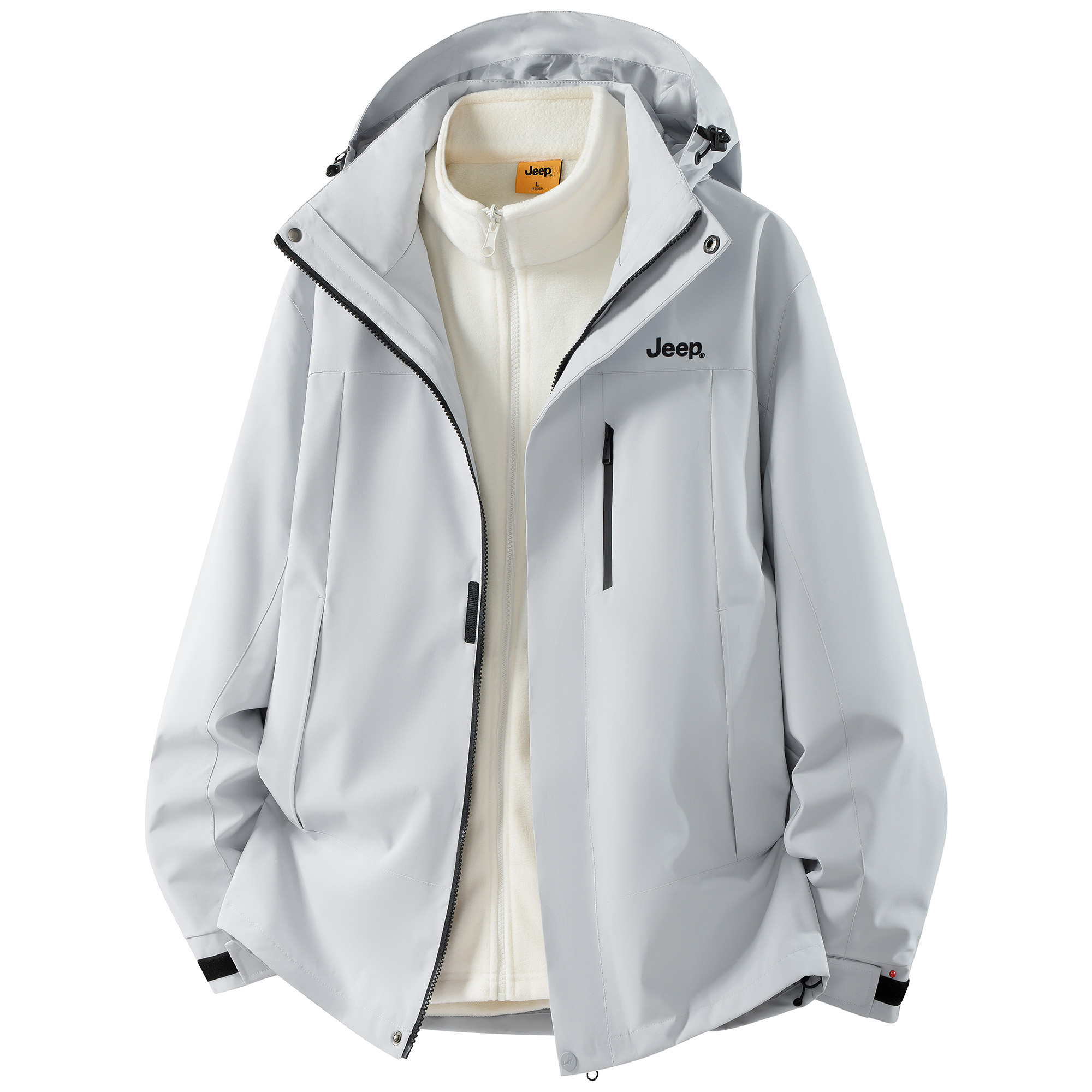 Jeep Городская куртка для отдыха унисекс, Moonlight Blue (Fleece Liner+Shell Clothing Sets)
Jeep Городская куртка для отдыха унисекс, Moonlight Blue (Fleece Liner+Shell Clothing Sets)