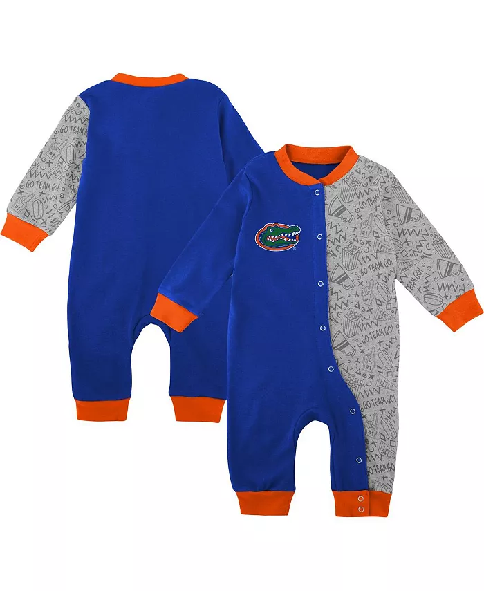 Детский двухцветный комбинезон Baby Boys and Girls Royal Florida Gators Playbook Outerstuff
Детский двухцветный комбинезон Baby Boys and Girls Royal Florida Gators Playbook Outerstuff