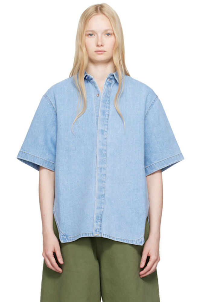 Синий продукт с коротким рукавом. 57 Джинсовая рубашка ADER error
Синий продукт с коротким рукавом. 57 Джинсовая рубашка ADER error