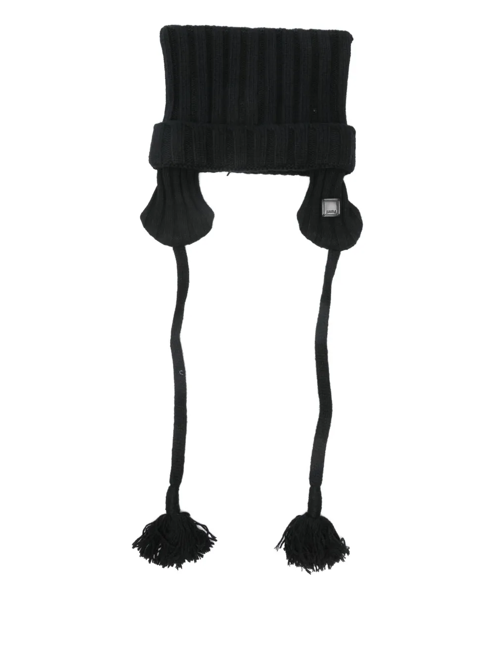 Шапка с кисточками Juun.J, черный
Шапка с кисточками Juun.J, черный