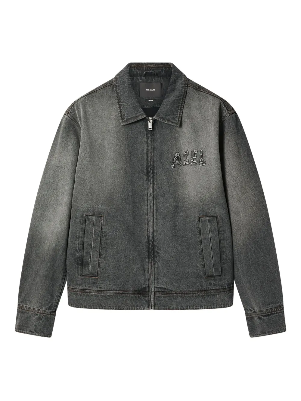 Джинсовая куртка на молнии Axel Arigato, серый
Джинсовая куртка на молнии Axel Arigato, серый