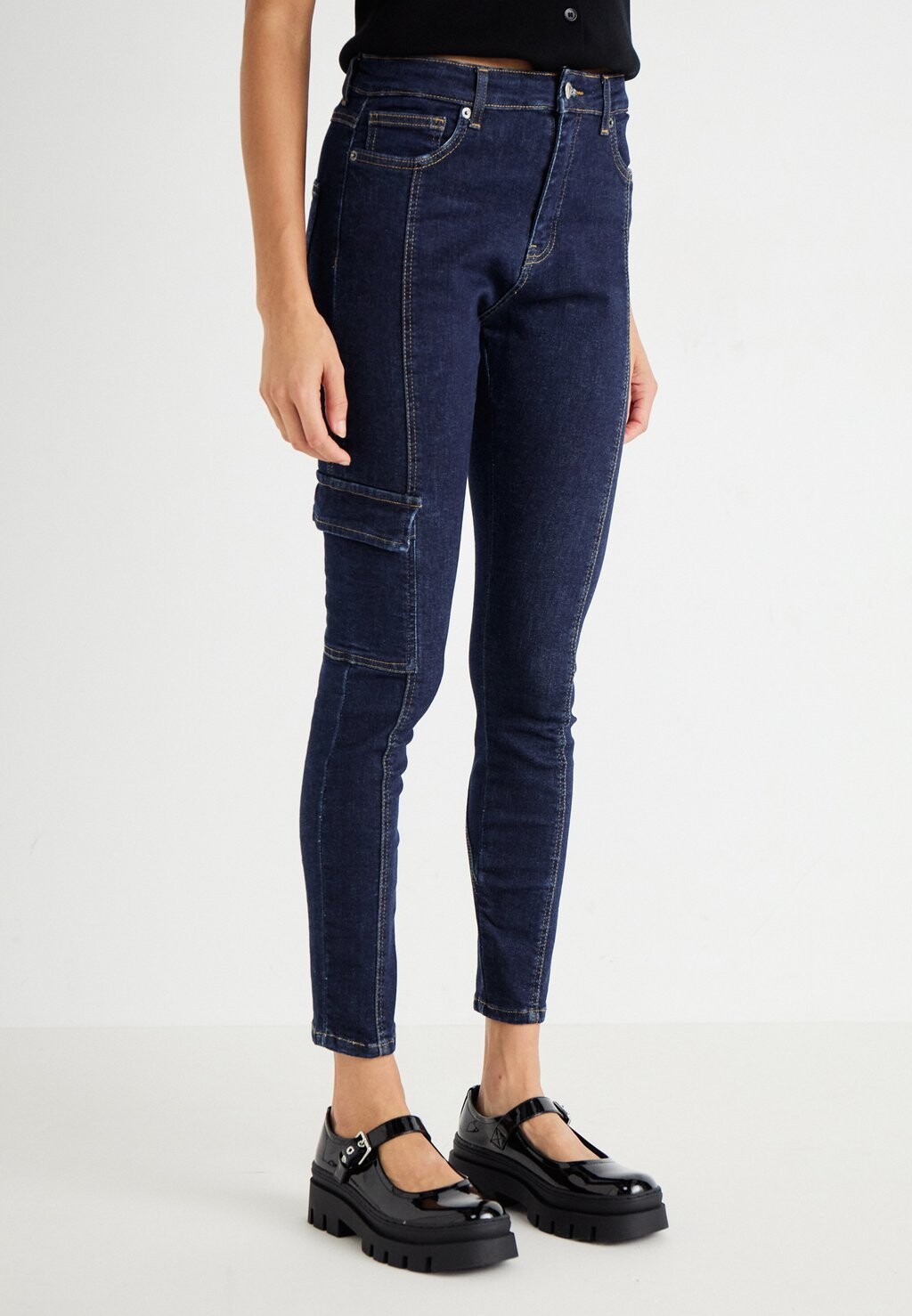 Джинсы облегающие ONLICONIC SKINNY ONLY, темно-синий деним
Джинсы облегающие ONLICONIC SKINNY ONLY, темно-синий деним