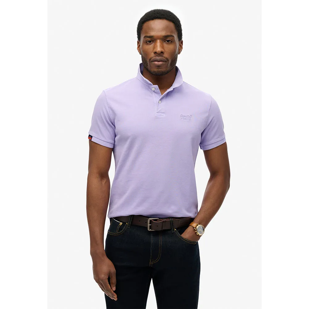 Поло с коротким рукавом Superdry Vint Destroy, фиолетовый
Поло с коротким рукавом Superdry Vint Destroy, фиолетовый