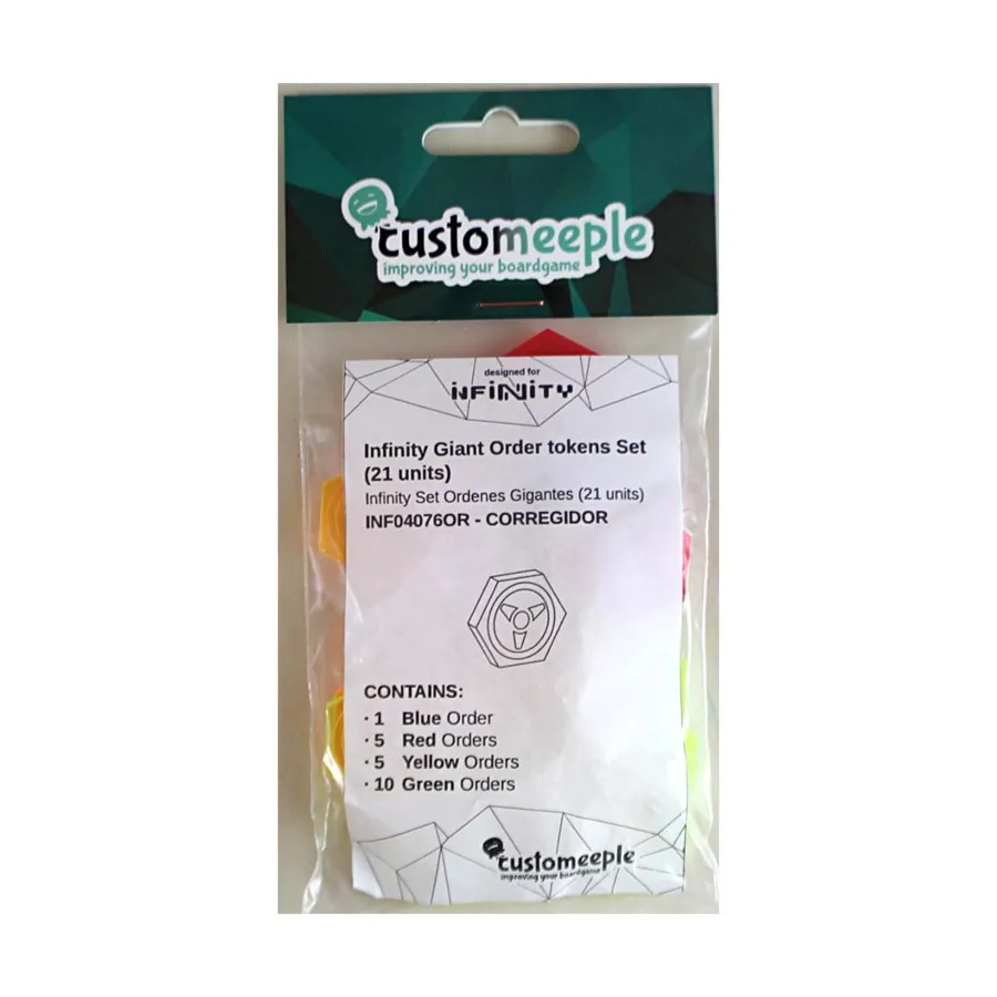 Жетоны гигантских секторальных приказов — Коррегидор, Infinity - Tokens, Markers & Templates (Customeeple)
Жетоны гигантских секторальных приказов — Коррегидор, Infinity - Tokens, Markers & Templates (Customeeple)