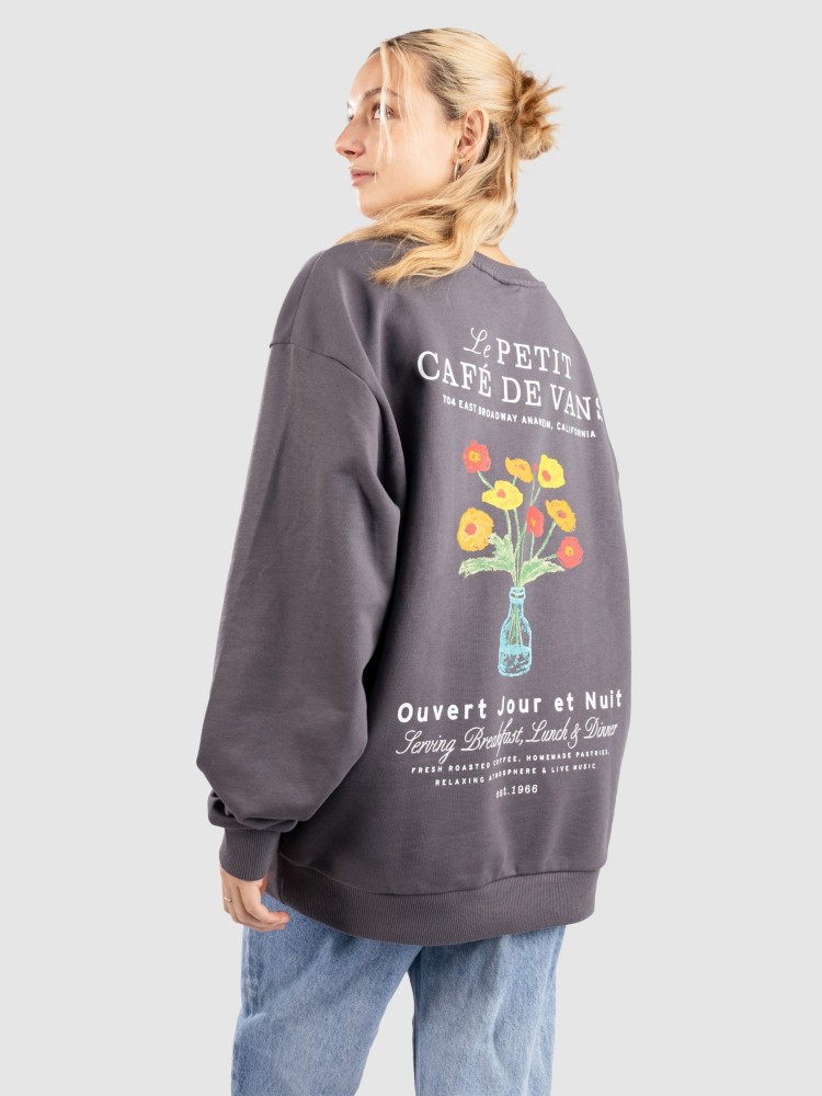Толстовка Vans Cafe Os Po Sweater, asphalt
Толстовка Vans Cafe Os Po Sweater, asphalt