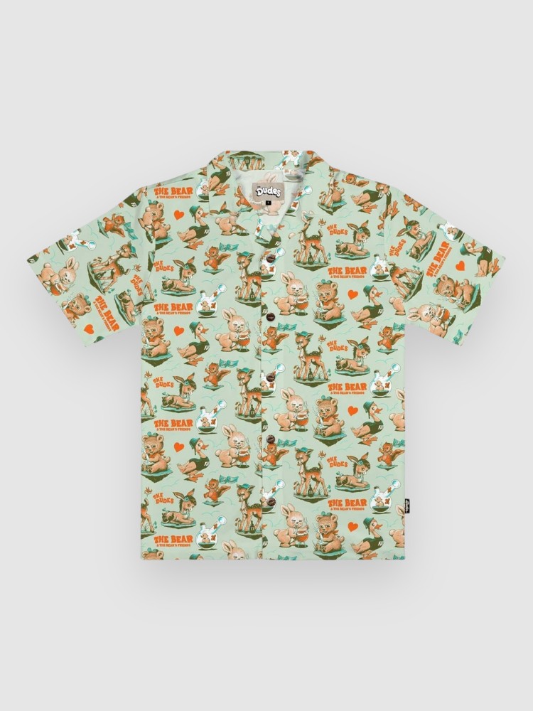 Рубашка The Dudes Wasted Dudes Hawaiian Hemd, pistachio
Рубашка The Dudes Wasted Dudes Hawaiian Hemd, pistachio