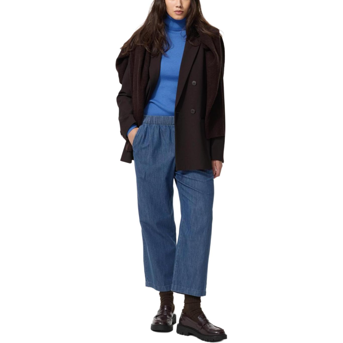 UNIQLO Джинсы Women's Sea Blue Moderate Straight Fit
UNIQLO Джинсы Women's Sea Blue Moderate Straight Fit