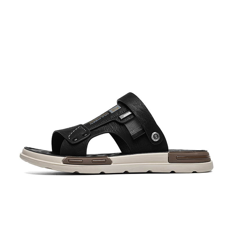 Спорт на открытом воздухе, модные тенденции, повседневная уличная обувь, пляжные сандалии для мужчин Mulinsen, Black
Спорт на открытом воздухе, модные тенденции, повседневная уличная обувь, пляжные сандалии для мужчин Mulinsen, Black