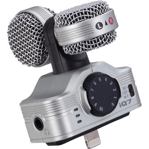 Микрофон Zoom iQ7 Mid-Side Stereo Microphone for iOS Devices ZIQ7
Микрофон Zoom iQ7 Mid-Side Stereo Microphone for iOS Devices ZIQ7