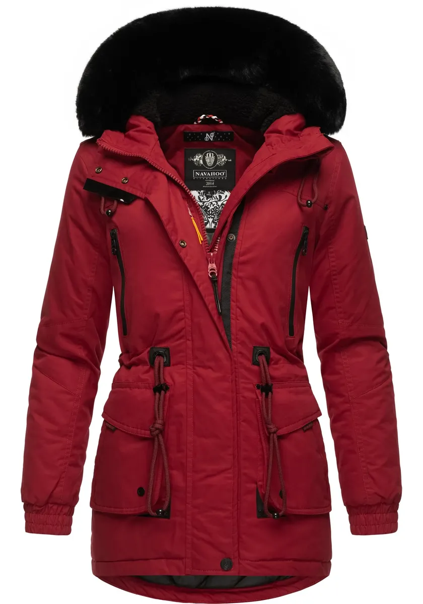 Зимнее пальто Marikoo "Olessaa", спортивная хлопковая парка на зиму, красный
Зимнее пальто Marikoo "Olessaa", спортивная хлопковая парка на зиму, красный