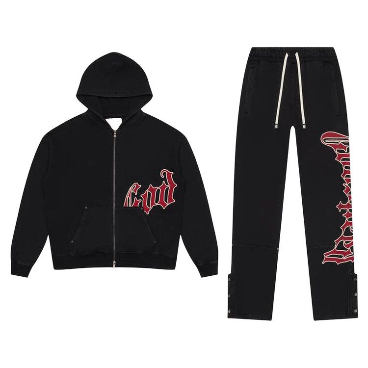 Топ Godspeed OG Logo Sweatsuit V3, Black Red
Топ Godspeed OG Logo Sweatsuit V3, Black Red