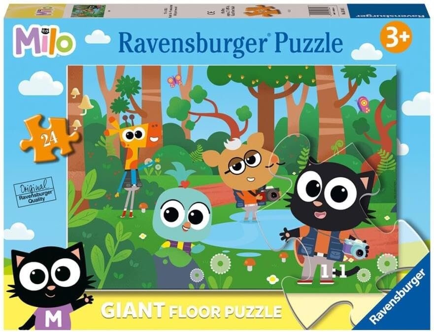 Большой пазл для детей 3+, идеален в качестве первого пазла. Ravensburger
Большой пазл для детей 3+, идеален в качестве первого пазла. Ravensburger