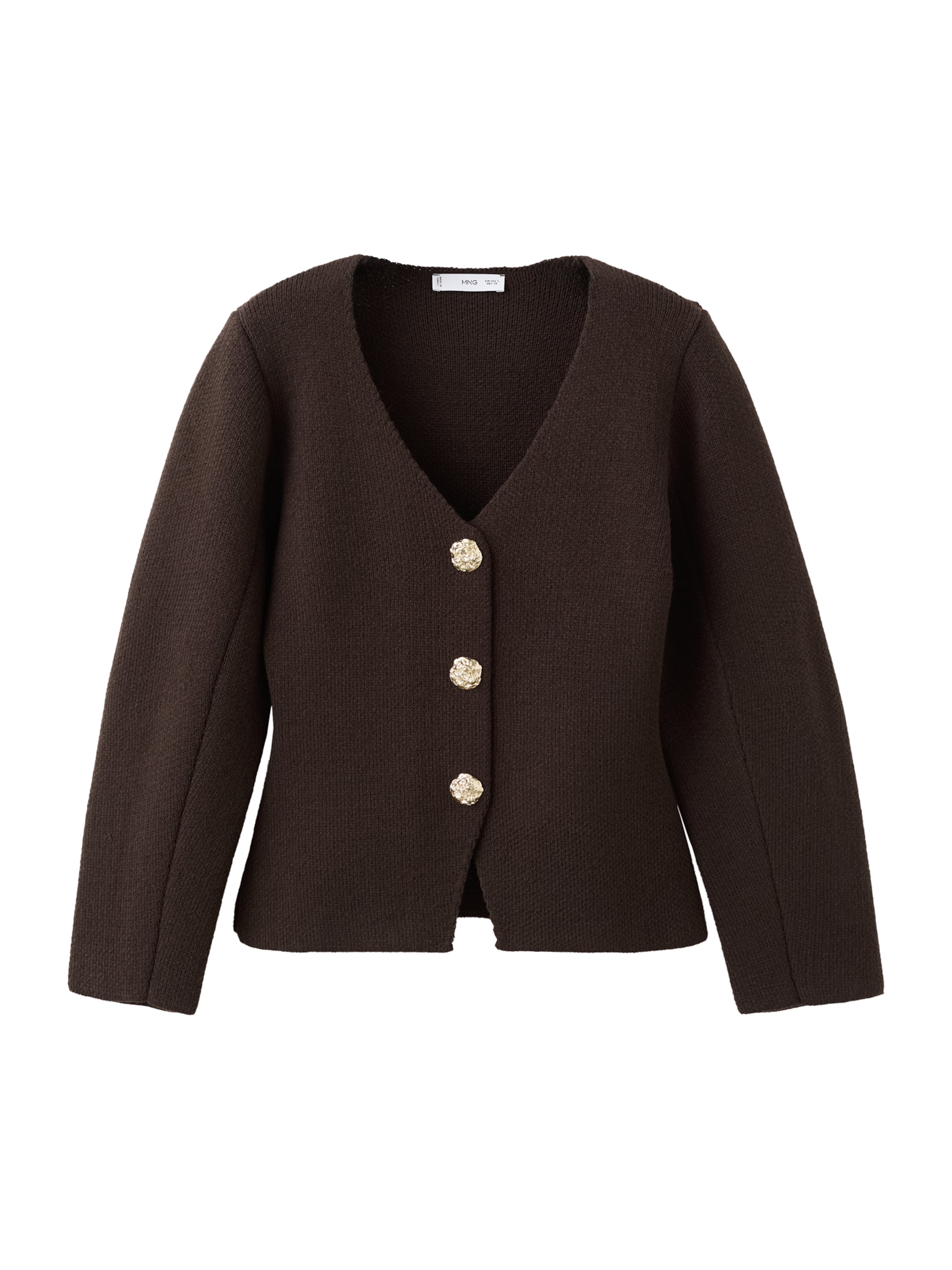MANGO Кардиган 'Gaudi' вязаный, цвет шоколад
MANGO Кардиган 'Gaudi' вязаный, цвет шоколад
