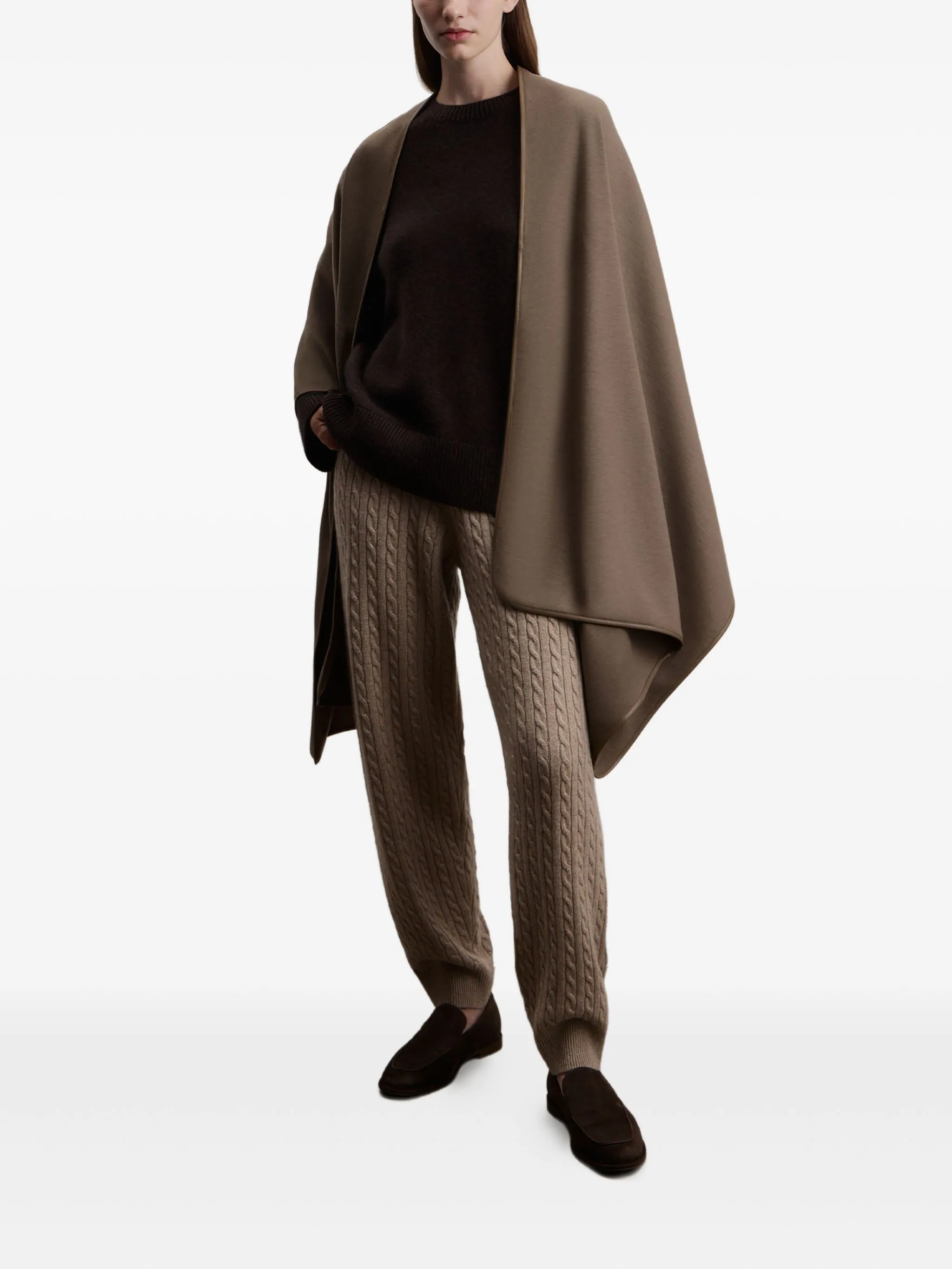 Шарф с кожаной отделкой 12 Storeez, коричневый
Шарф с кожаной отделкой 12 Storeez, коричневый