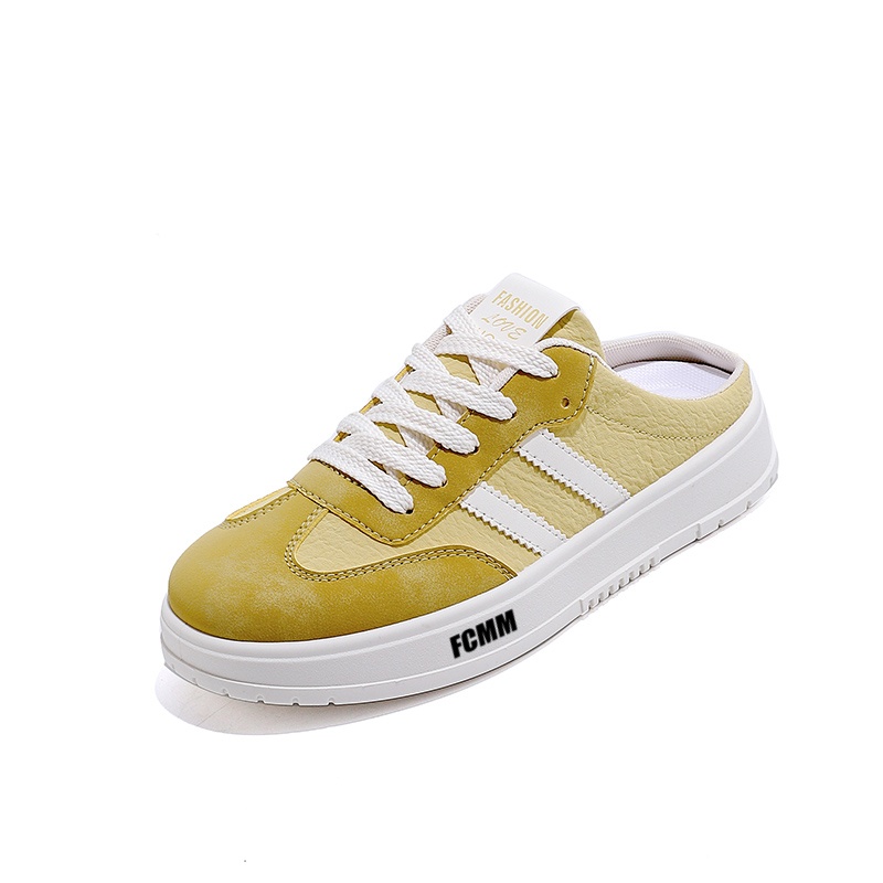 Нескользящие и дышащие низкие повседневные кроссовки для детей FCMM, желтый
Нескользящие и дышащие низкие повседневные кроссовки для детей FCMM, желтый