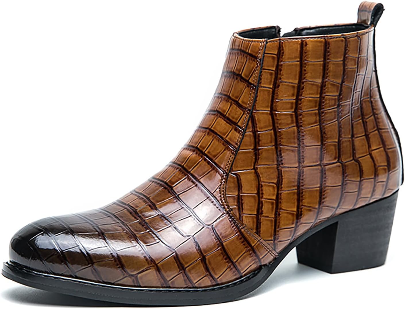 Мужские кожаные ботинки Челси на массивном каблуке с боковой молнией, модные повседневные оксфорды, деловые туфли на высоком берце для свадьбы, вечеринки и работы Rynkoma, коричневый
Мужские кожаные ботинки Челси на массивном каблуке с боковой молнией, модные повседневные оксфорды, деловые туфли на высоком берце для свадьбы, вечеринки и работы Rynkoma, коричневый