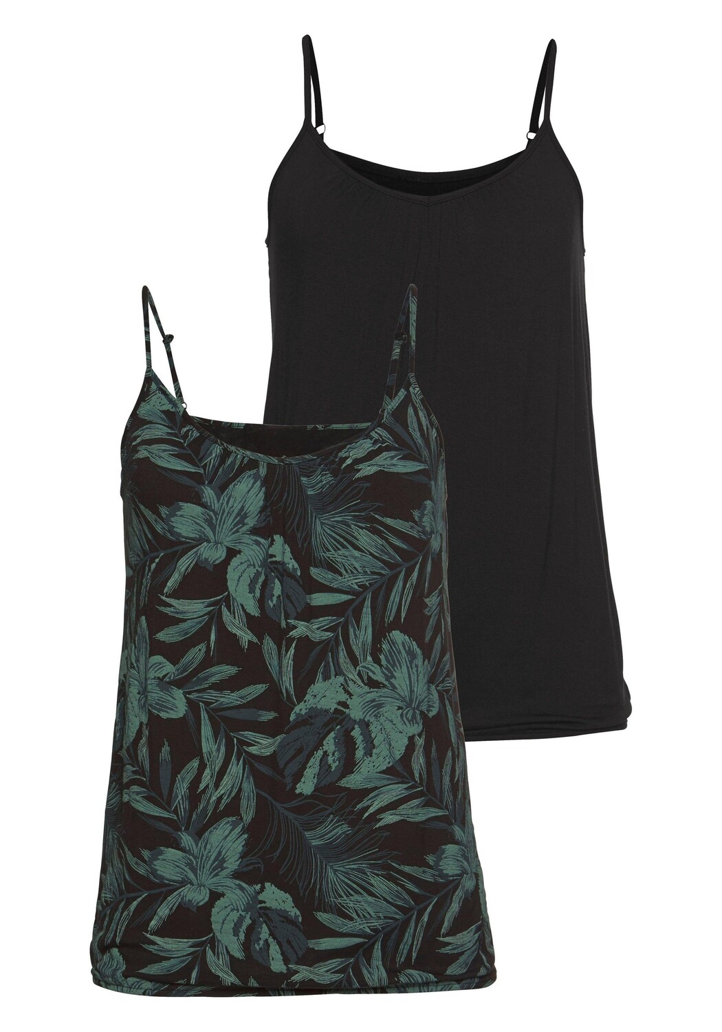 Топ LASCANA LASCANA Spaghetti, черный
Топ LASCANA LASCANA Spaghetti, черный