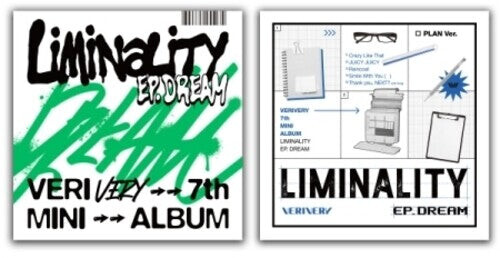 CD диск Verivery: Liminality EP - Dream - incl. Photobook, Poster, Sticker, Keyring, Business Card, 2 Photocards + Unit Photocard
CD диск Verivery: Liminality EP - Dream - incl. Photobook, Poster, Sticker, Keyring, Business Card, 2 Photocards + Unit Photocard