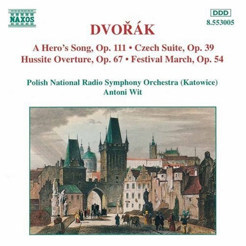 CD диск Dvorak / Wit / Polish Nstional Radio Symphony: Heros Song / Czech Suite / Hussite Overture
CD диск Dvorak / Wit / Polish Nstional Radio Symphony: Heros Song / Czech Suite / Hussite Overture