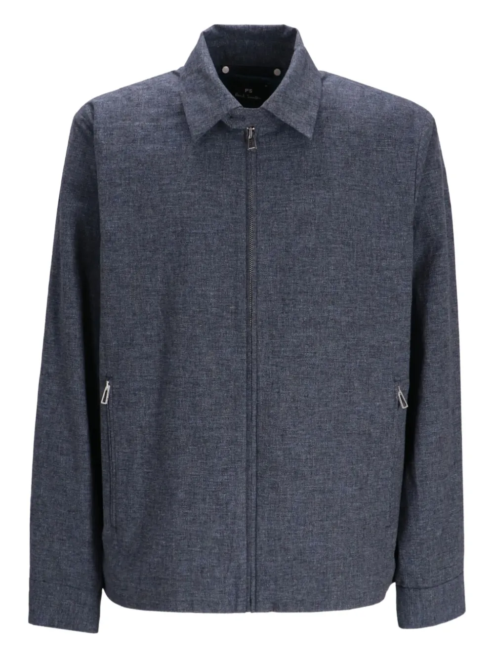 Куртка-рубашка на молнии Paul Smith, синий
Куртка-рубашка на молнии Paul Smith, синий