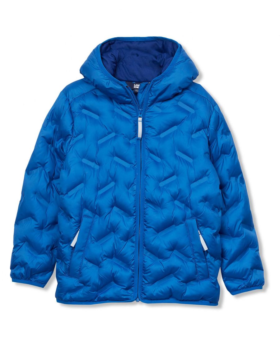 Водонепроницаемая бесшовная стеганая утепленная куртка для девочек Lands' End, Cobalt
Водонепроницаемая бесшовная стеганая утепленная куртка для девочек Lands' End, Cobalt