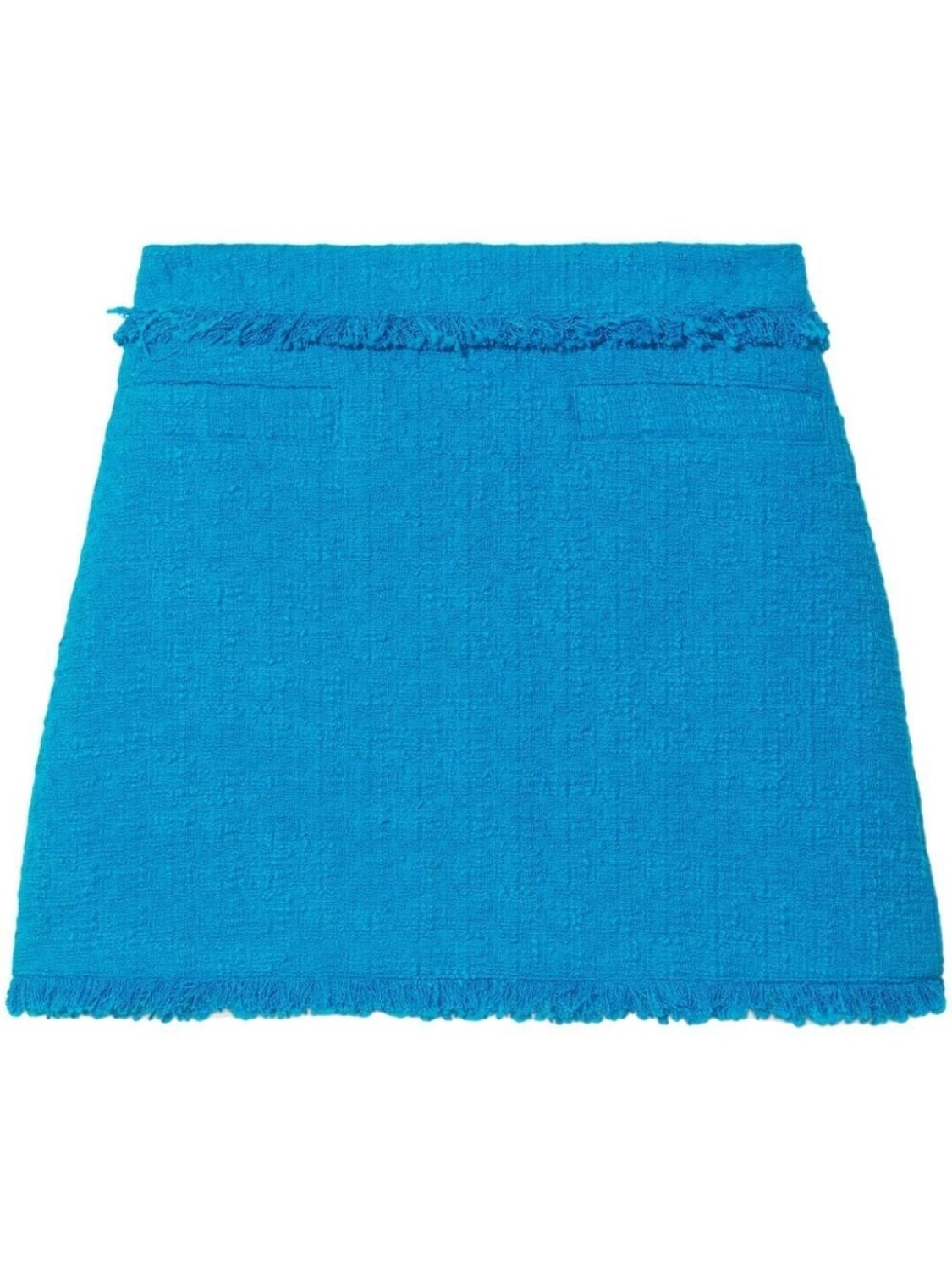 Proenza Schouler White Label твидовая юбка мини, синий 
Proenza Schouler White Label твидовая юбка мини, синий