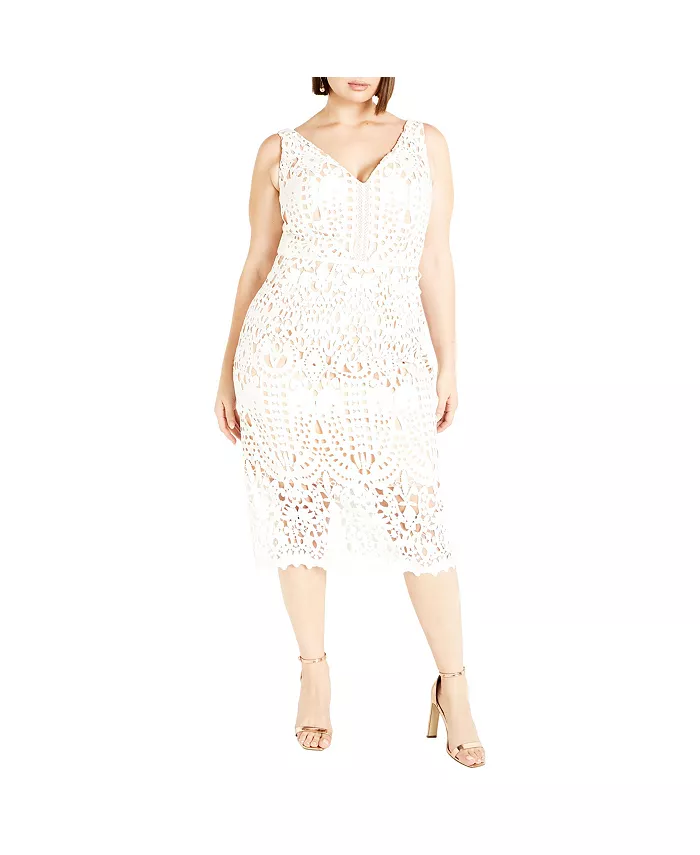 Платье All Class больших размеров CITY CHIC, слоновая кость/кремовый
Платье All Class больших размеров CITY CHIC, слоновая кость/кремовый