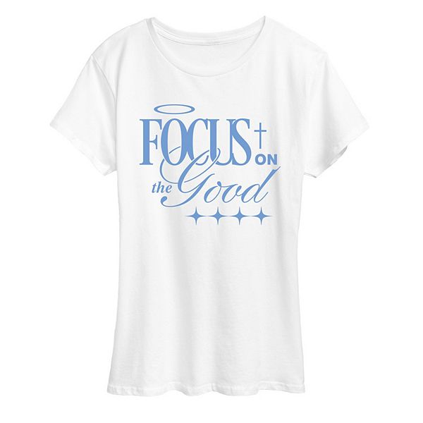 Женская футболка с принтом Focus on the good Licensed Character, White, Белый, Женская футболка с принтом Focus on the good Licensed Character, White
Женская футболка с принтом Focus on the good Licensed Character, White, Белый, Женская футболка с принтом Focus on the good Licensed Character, White