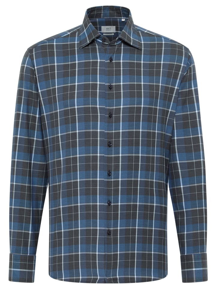 Рубашка MODERN FIT темно-синего цвета Eterna
Рубашка MODERN FIT темно-синего цвета Eterna