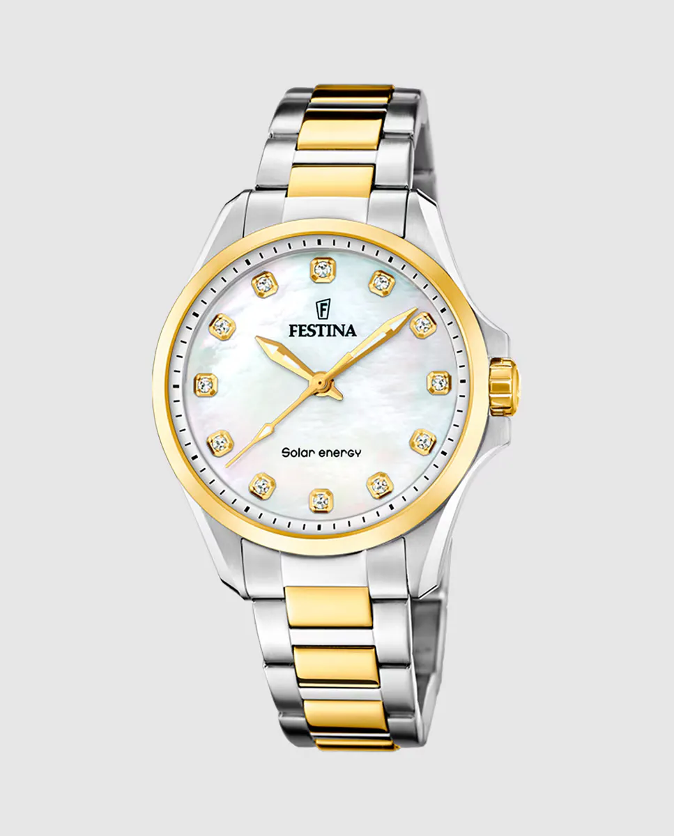 Женские часы F20655/1 Solar Energy из разноцветной стали Festina
Женские часы F20655/1 Solar Energy из разноцветной стали Festina