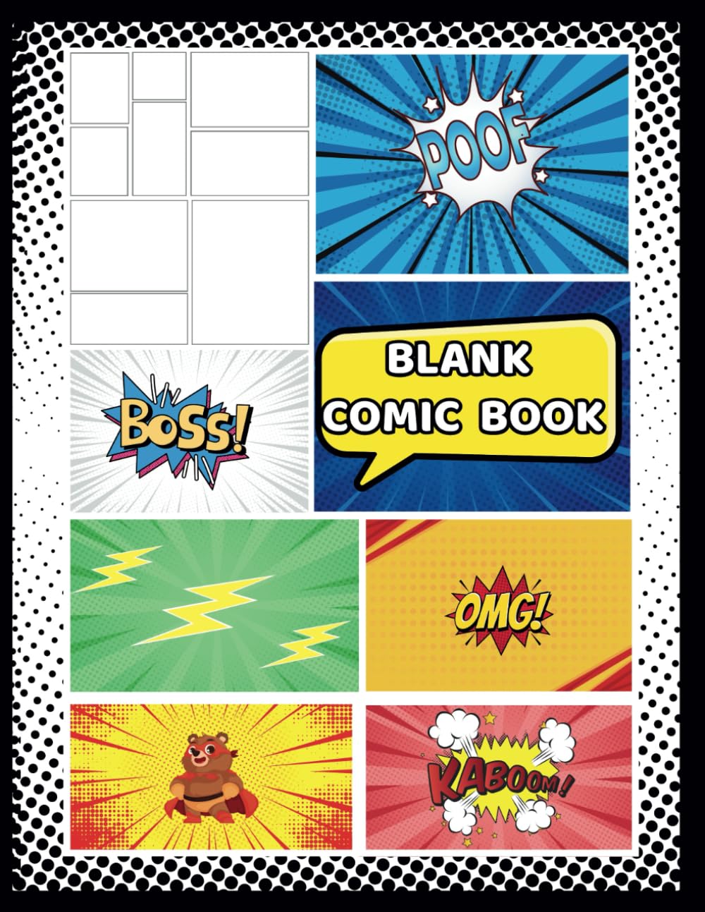 BLANK COMIC BOOK: Create your own Comic Book (Independently published)
BLANK COMIC BOOK: Create your own Comic Book (Independently published)