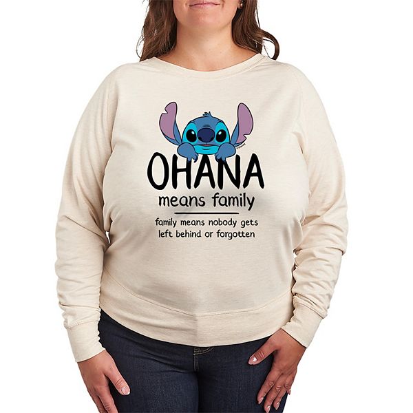 Футболка с длинным рукавом Lilo and Stitch Ohana French Terry plus size Disney
Футболка с длинным рукавом Lilo and Stitch Ohana French Terry plus size Disney