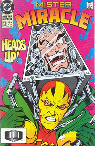 Mister Miracle, No. 12, Jan. 1990, Head of the Crash (DC Comics)
Mister Miracle, No. 12, Jan. 1990, Head of the Crash (DC Comics)